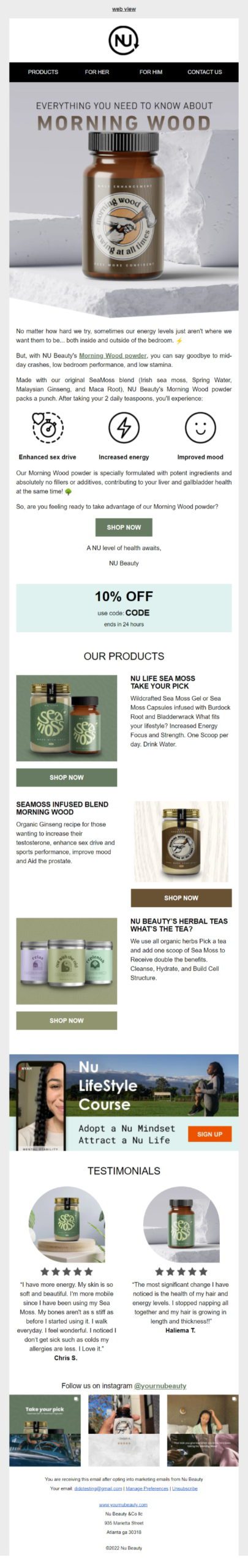 Nu beauty blog